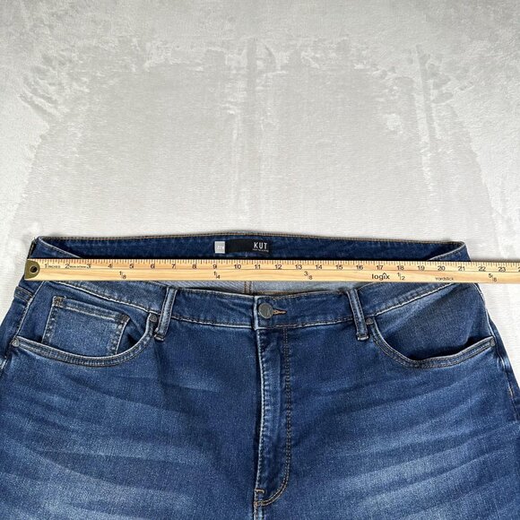 Kut from the Kloth Jeans Women W22 L27 Naomi Girlfriend Ankle Straight High Rise - Picture 2 of 12